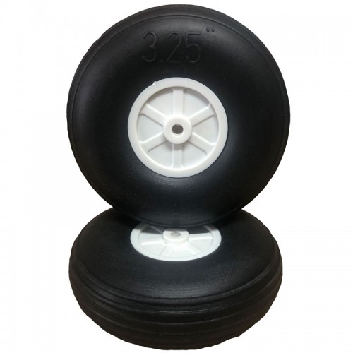 KUZA Nylon PU-Rubber Wheels - 3.25" - 2PCS