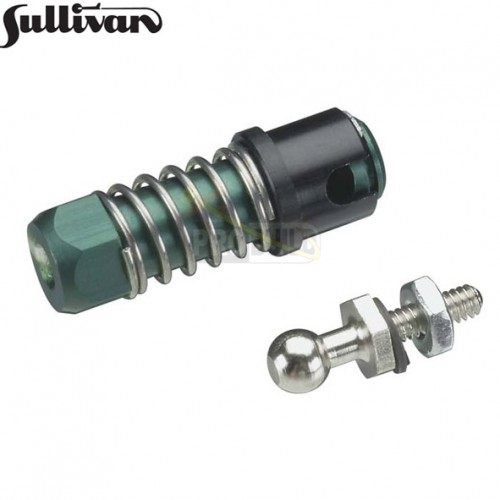Sullivan 2 mm Aluminum Ball Connector (S592)