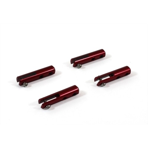 Miracle RC Metal Clevis for 2mm Push Rod (Red)