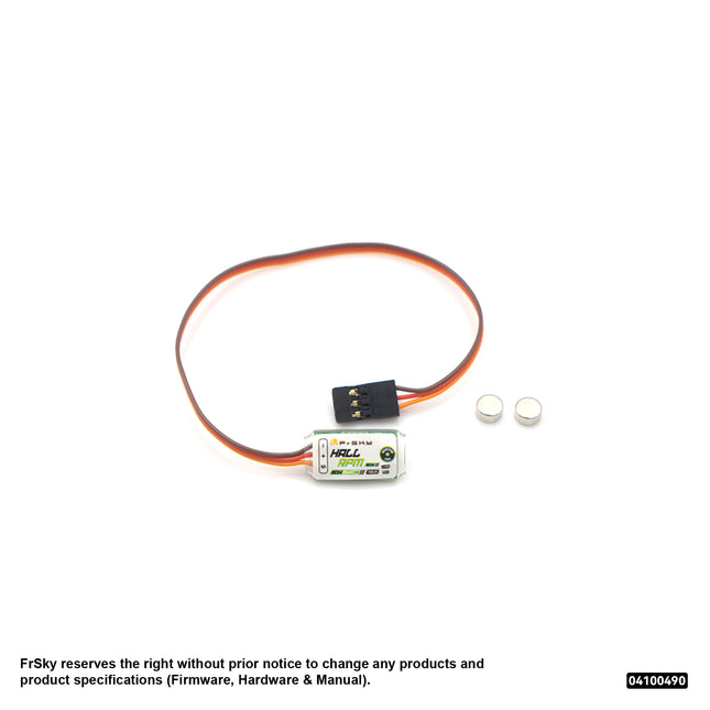 FrSky HALL RPM Sensor ADV – 60,000RPM FBUS/S.Port Telemetry