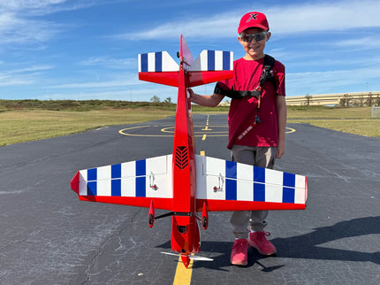 Extreme Flight - Laser 49", Red/White ARF Kit