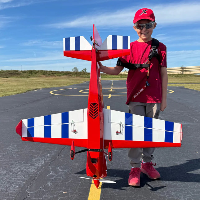 Extreme Flight - Laser 49", Red/White ARF Kit
