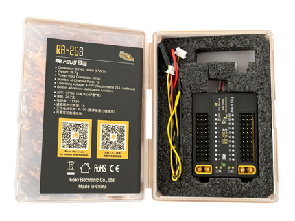 FrSky RB-25S Dual Power & Triple Receiver Redundancy Bus with Advanced Stabilisation