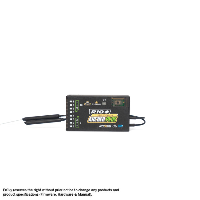 FrSky Archer Plus R10+ 2.4GHz 10CH ACCESS / ACCST Receiver
