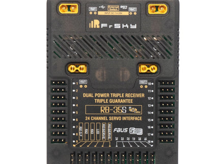 FrSky RB-35S Dual Power Redundancy Bus with Advanced Stabilisation