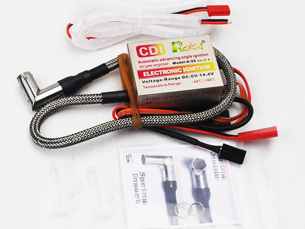 RCEXL Single Cylinder Ignition 90 Degree 1/4-32" ME-8 5/16" (8mm Hex) Spark Plug Cap