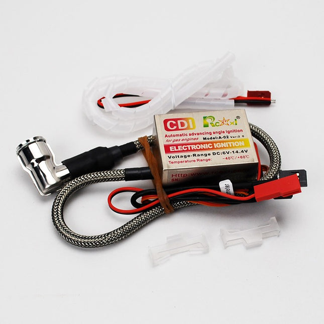 RCEXL Single Cylinder Ignition 90 Degree CM-6 / 10mm 9/16" (14mm Hex) Spark Plug Cap For DA35