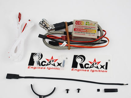 RCEXL Single Cylinder Ignition 120 Degree CM-6 / 10mm 9/16" (14mm Hex) Spark Plug Cap