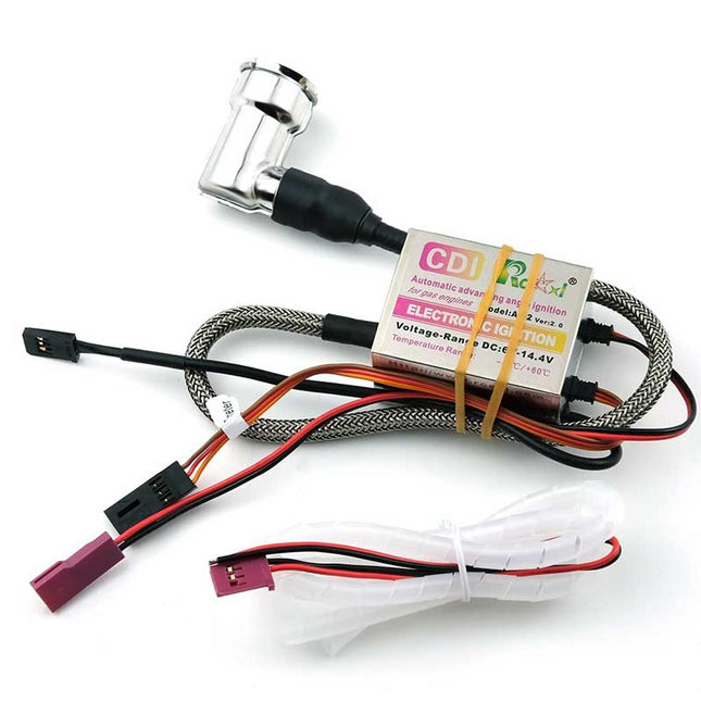 RCEXL Single Cylinder Ignition 90 Degree 14mm BPMR6F 5/8" (16mm Hex) Spark Plug Cap