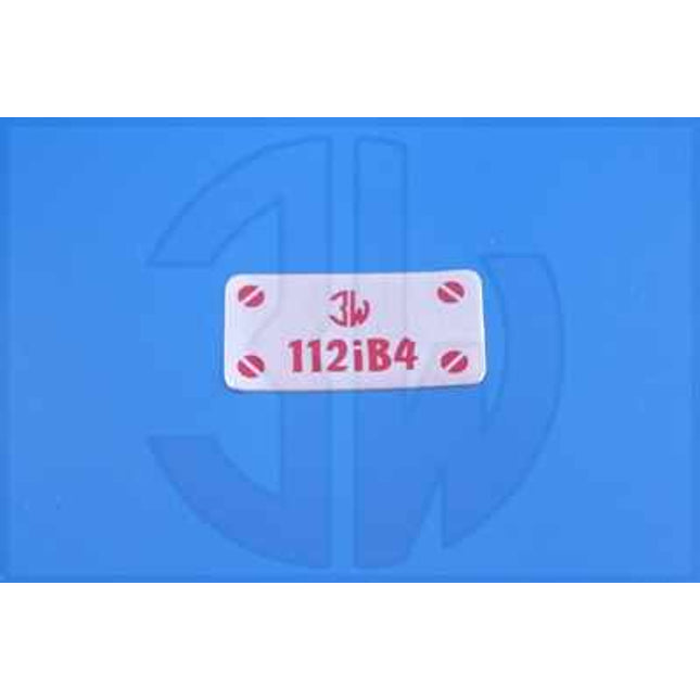 3W 112ib4 Engine Sticker
