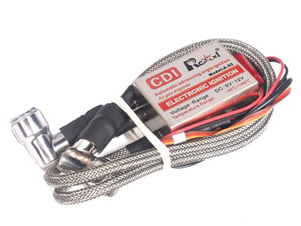 RCEXL Twin Cylinder Ignition 90 Degree CM-6 / 10mm 9/16" (14mm Hex) Spark Plug Cap