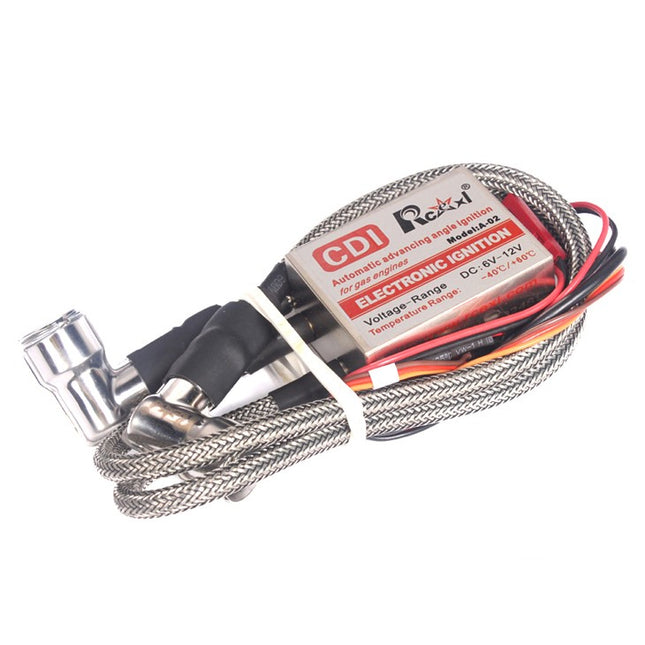 RCEXL 3W Twin Cylinder Ignition 90 Degree CM-6 / 10mm 9/16" (14mm Hex) Spark Plug Cap