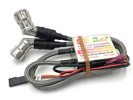 RCEXL Twin Cylinder Ignition 120 Degree CM-6 / 10mm 9/16" (14mm Hex) Spark Plug Cap