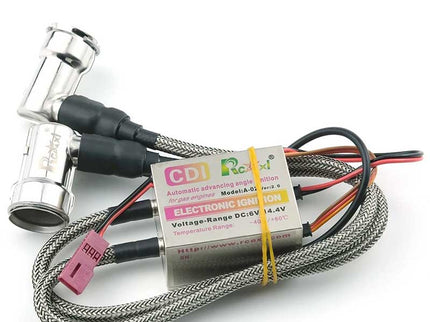 RCEXL Twin Cylinder Ignition 90 Degree 14mm BPMR6F 5/8" (16mm Hex) Spark Plug Cap