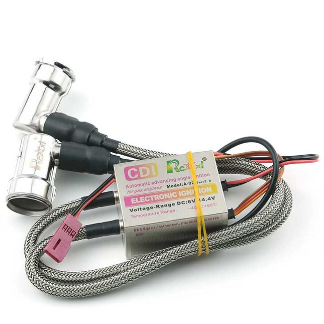 RCEXL Twin Cylinder Ignition 90 Degree 14mm BPMR6F 3/4" (19mm Hex) Spark Plug Cap