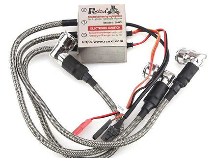 RCEXL 3 Cylinder Ignition 90 Degree CM-6 / 10mm 9/16" (14mm Hex) Spark Plug Cap