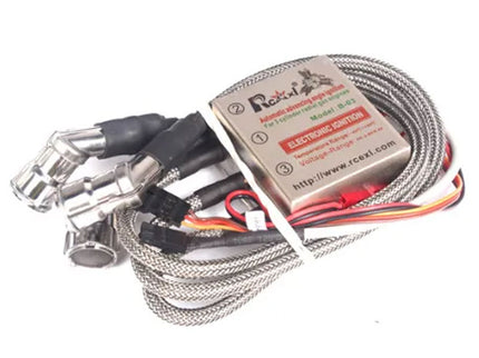 RCEXL 3 Cylinder Ignition 120 Degree CM-6 / 10mm 9/16" (14mm Hex) Spark Plug Cap