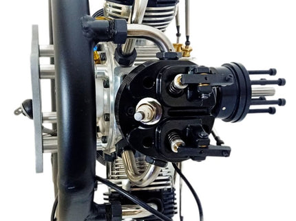 UMS 5-Cylinder 180cc Petrol Radial Engine – 4-Stroke Scale Aircraft Powerplant