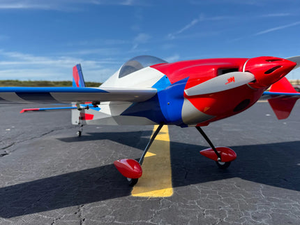 Extreme Flight - Laser 49", White/Blue/Red/Silver ARF Kit