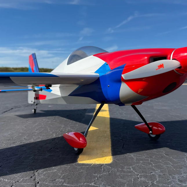Extreme Flight - Laser 49", White/Blue/Red/Silver ARF Kit