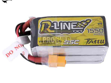 Tattu R-Line 1550mAh 95C 5S1P lipo battery pack
