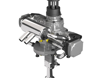 UMS 2-Cylinder 140cc Petrol Twin Boxer Engine – 4-Stroke Scale Aircraft Powerplant