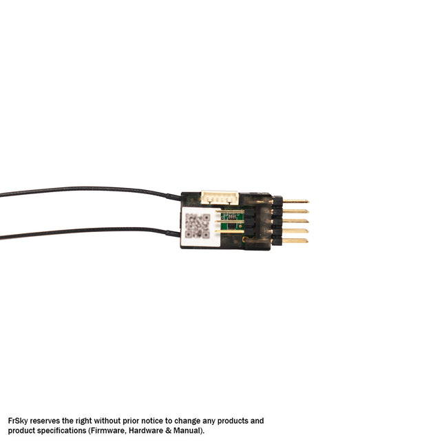 Electronic module with connectors on a white background