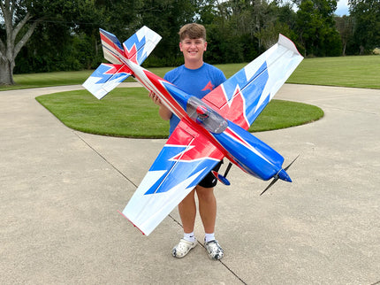 Apex 60" Slick 360 PNP - Blue/Red