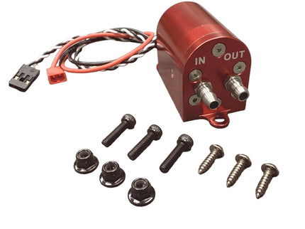 Skywing Brushless Smoke Pump – CNC Machined, High-Flow RC Smoke System (2S–3S LiPo)