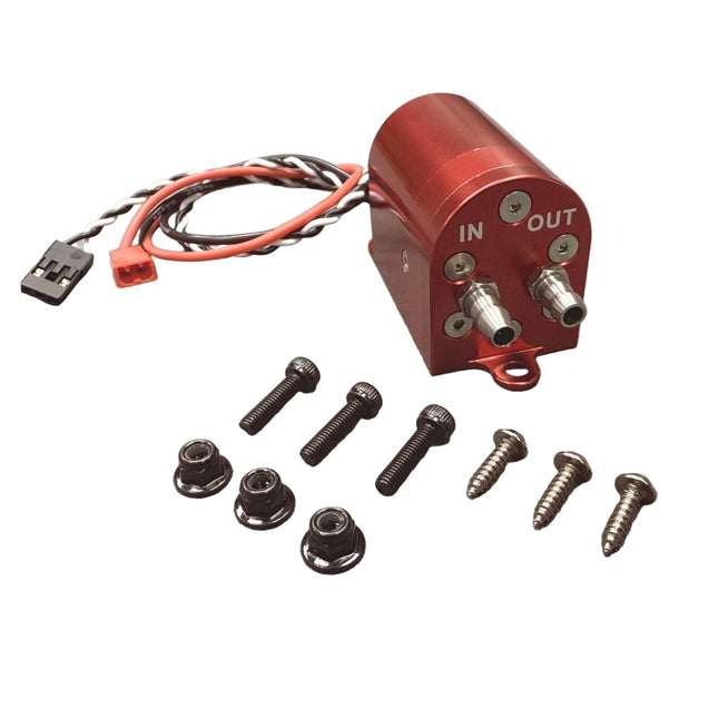 Skywing Brushless Smoke Pump – CNC Machined, High-Flow RC Smoke System (2S–3S LiPo)