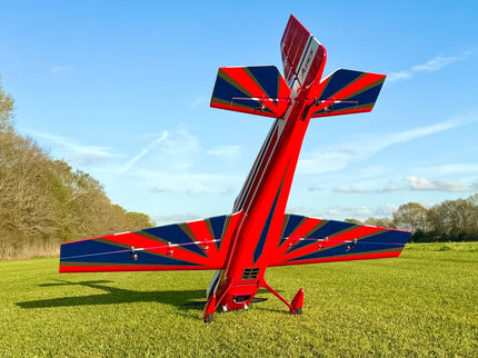 Apex Aerotech 116" Laser ARF - Red/Blue ("Retro")