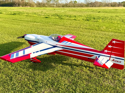 Apex Aerotech 116" Laser ARF - Red/Blue ("Retro")