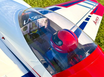 Apex Aerotech 116" Laser ARF - Red/Blue ("Retro")