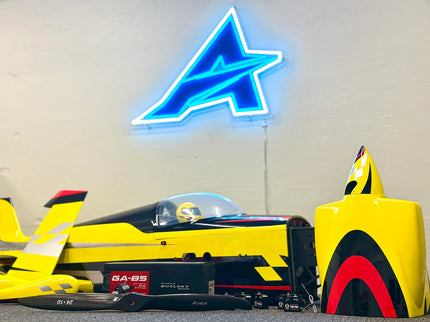 Apex Aerotech 82" Laser ARF - Yellow ("Velocity")