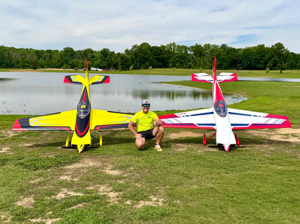 Apex Aerotech 116" Laser ARF - Yellow ("Velocity")