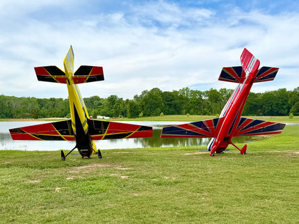 Apex Aerotech 116" Laser ARF - Red/Blue ("Retro")