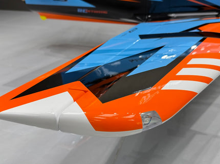 Skywing Warhawk 2.2M (84") Turbine Jet - (blue/orange/black)