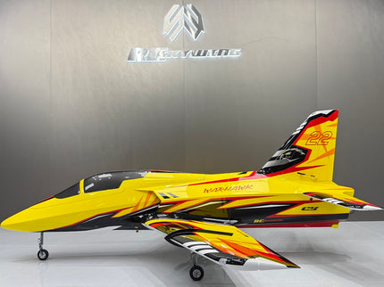 Skywing Warhawk 2.2M (84") Turbine Jet - (yellow/red/black)