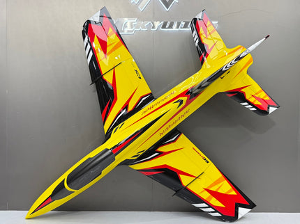 Skywing Warhawk 2.2M (84") Turbine Jet - (yellow/red/black)
