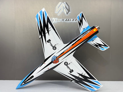 Skywing Warhawk 2.2M (84") Turbine Jet - (blue/orange/black)