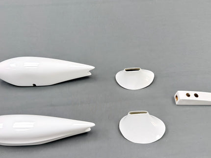 wheel pants, cuffs and rudder hood