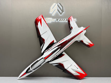 Skywing Warhawk 2.2M (84") Turbine Jet - (red/Black/White)