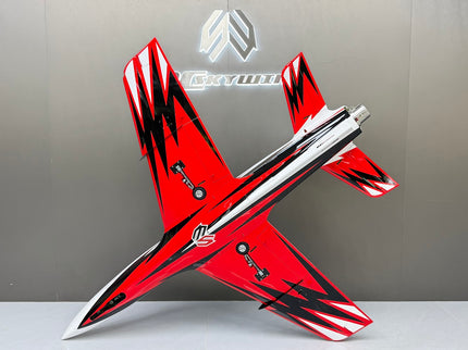 Skywing Warhawk 2.2M (84") Turbine Jet - (red/Black/White)