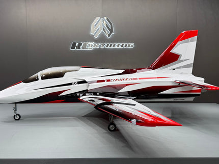 Skywing Warhawk 2.2M (84") Turbine Jet - (red/Black/White)