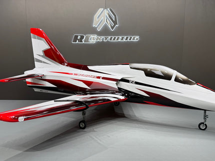 Skywing Warhawk 2.2M (84") Turbine Jet - (red/Black/White)
