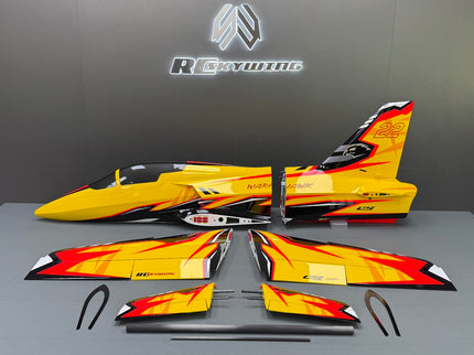 Skywing Warhawk 2.2M (84") Turbine Jet - (blue/orange/black)