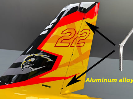 Skywing Warhawk 2.2M (84") Turbine Jet - (blue/orange/black)