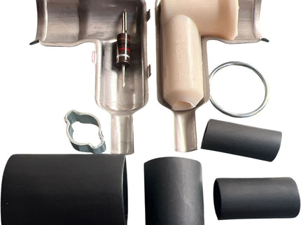 RCEXL CM6 90 Degree 10mm 9/16" (14mm) Hex Spark Plug Cap Repair Kit