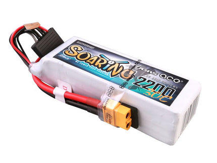 Gens ace Li-Po G-Tech 4S 14.8V 2200mAh 30C Soaring with XT60