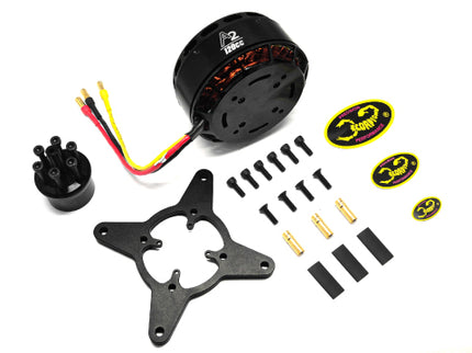 Scorpion A2-10020 Brushless Outrunner Motor | 12S | Up to 9500W | 120cc Equivalent | 135KV, 160KV & 175KV